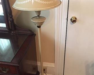 Vintage Tole Floor Lamp