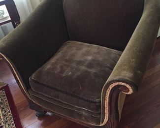 Vintage Roll Arm Chair