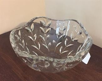 Tiffany & Co. Handcut Crystal Bowl