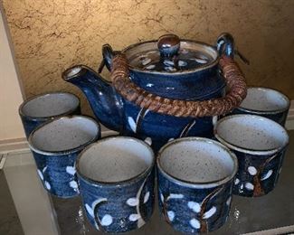 ceramic tea set