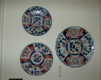 Imari plates