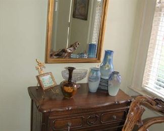 Rookwood and Weller pottery