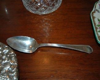Sterling silver spoon