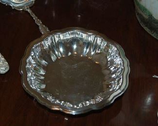 Silver plate nut dish