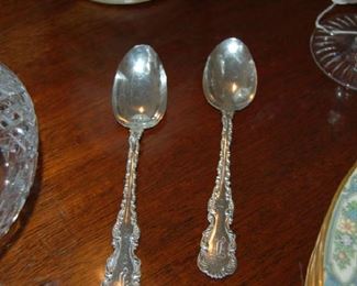 Sterling silver spoons