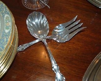 Sterling silver servers