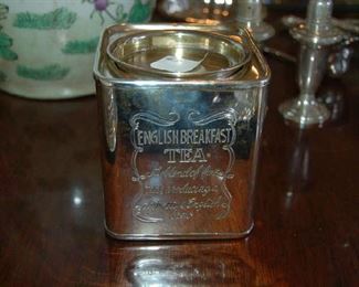 English tea box