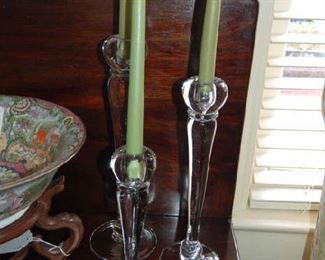 Crystal candle sticks