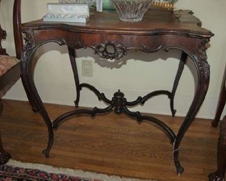 Carved tea table