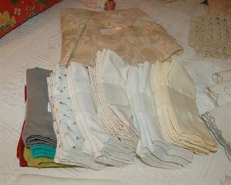 Linen napkins