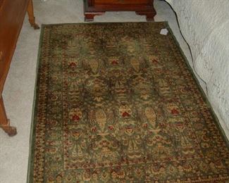 Several area rugs