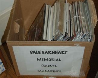 Dale Earnhardt tribute magazines