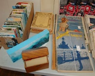 Vintage USA linen postcards