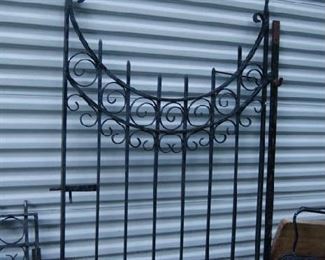 Iron gates