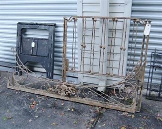 Iron fencing and gates