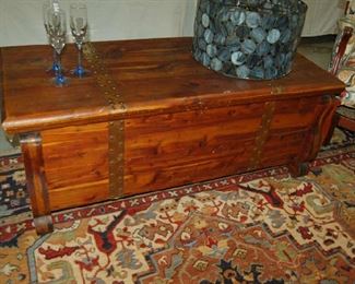 Vintage cedar chest