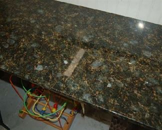 Granite details of table