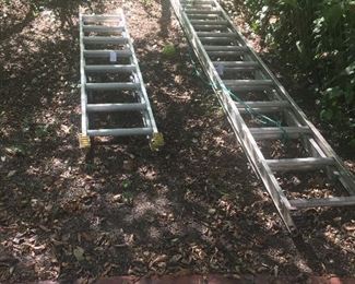 Tall and short ladders