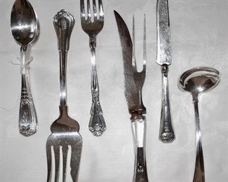 Various sterling pieces