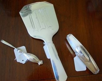 Sterling ladies dresser pieces