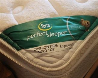 Comfortable Serta perfect sleeper King!