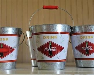 Coca-Cola Collectible Buckets