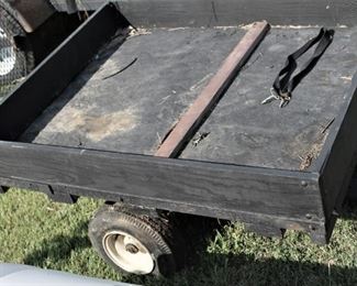 Small Utility Trailer Side