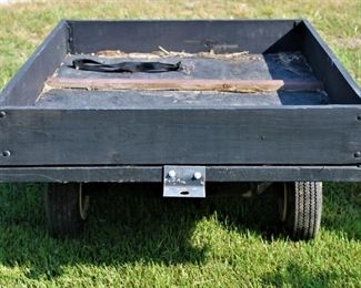 Small Utility Trailer Back
