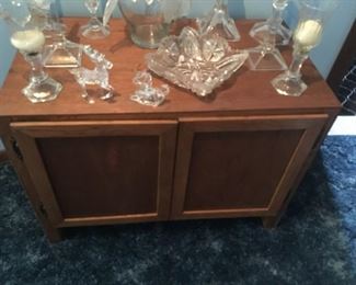 . . . this is a great piece -- a hand made cabinet that has several shelves.  This was originally made to keep home-made pizzas warm!