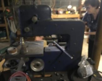 . . . a drill press