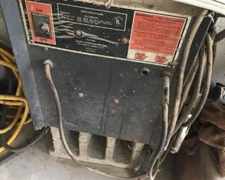 . . . help -- not sure from this angle -- arc welder, I believe