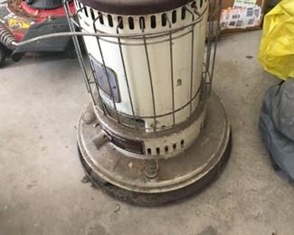 . . . a kerosene heater