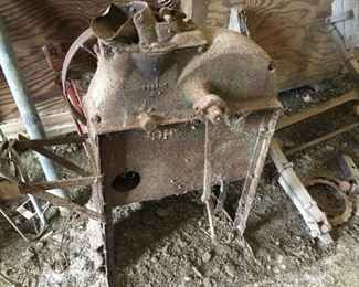 . . . an old corn husker