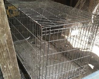 . . . animal cage -- big one