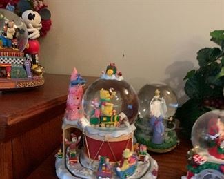 Disney snow globes