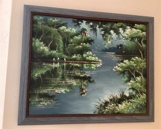 Willie Daniels Highwaymen painting