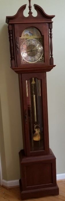 Vintage Emperor Grandfather Clock