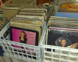 Variety of Records ready to play