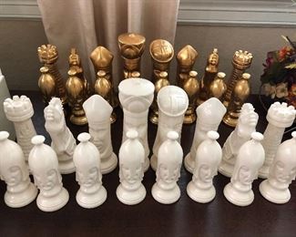 Handmade chess set