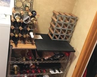 wine racks (no wine)