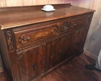 Antique buffet