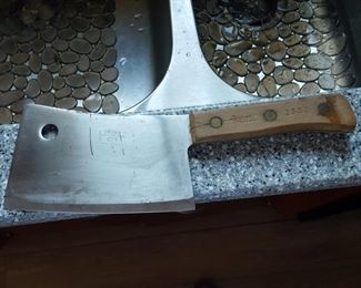 Russell Green River Works cleaver