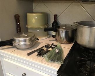 Pressure cookers.