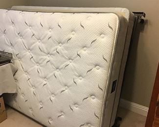 “Like new” Serta full size mattress and box springs