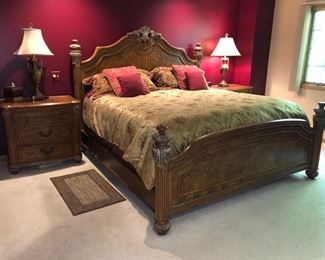 Schnadig bedroom furniture (mattress and bedding NFS)