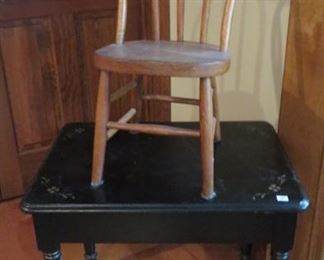 Child's Chair & Table