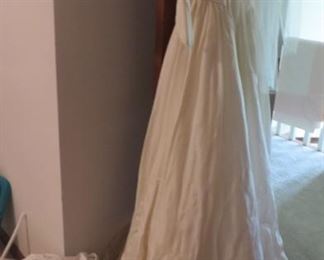 Wedding Dress & Hoop