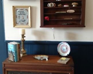 Globe Wernicke US Military Bookcase, Sewing Collectibles