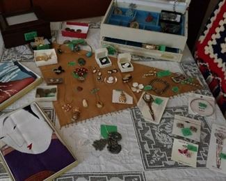 Costume Jewelry, Silk Scarves