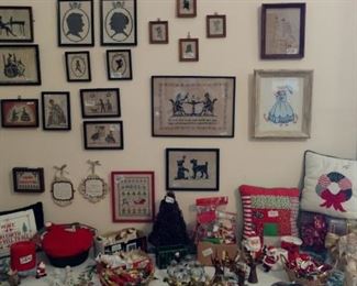 Sampler/Crosstitch Collection, Christmas Decor'